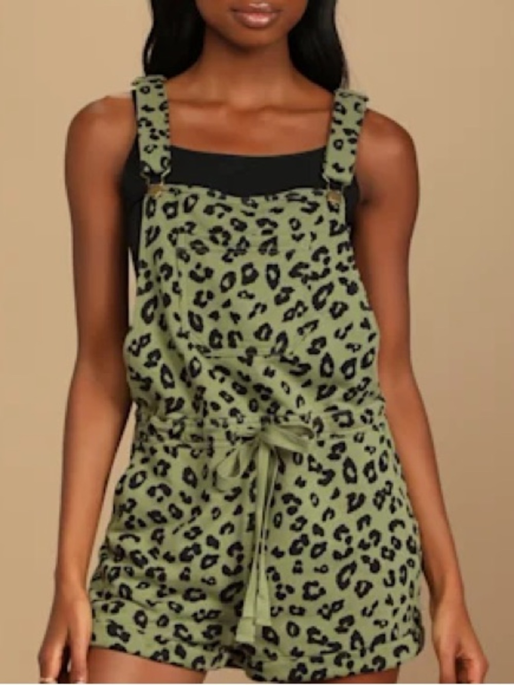 Lulus cheetah romper